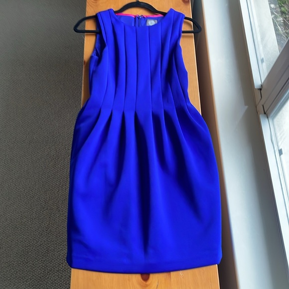 Vince Camuto size 6 royal blue dress with pockets - Picture 5 of 6